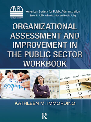 cover image of Organizational Assessment and Improvement in the Public Sector Workbook